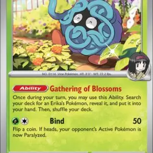 Karta Pokémon: Ascended Heroes - 007 - Erika's Tangela (Energy Reverse Holo)