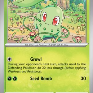Karta Pokémon: Ascended Heroes - 008 - Chikorita (Friend Ball Reverse Holo)