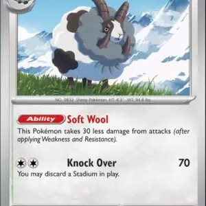 Karta Pokémon: Stellar Crown - 125 - Dubwool (Reverse Holo)