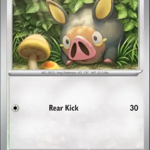 Karta Pokémon: Stellar Crown - 126 - Lechonk (Reverse Holo)