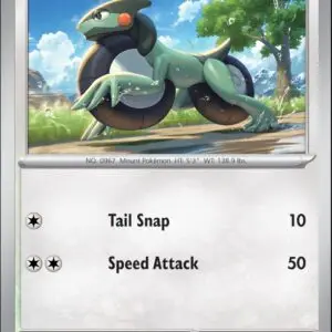 Karta Pokémon: Stellar Crown - 127 - Cyclizar (Reverse Holo)