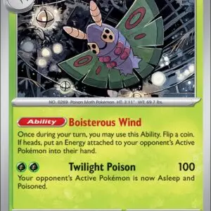 Karta Pokémon: Ascended Heroes - 015 - Dustox (Love Ball Reverse Holo)