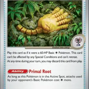 Karta Pokémon: Stellar Crown - 130 - Antique Root Fossil (Reverse Holo)