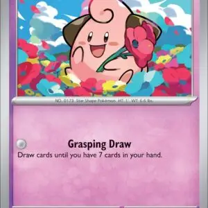 Karta Pokémon: Obsidian Flames - 080 - Cleffa (Reverse Holo)