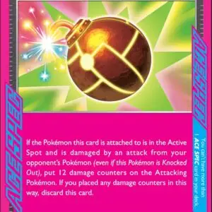 Karta Pokémon: Stellar Crown - 134 - Deluxe Bomb (Ace Spec)
