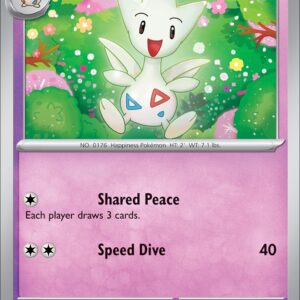 Karta Pokémon: Obsidian Flames - 084 - Togetic (Reverse Holo)