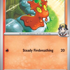 Karta Pokémon: Ascended Heroes - 023 - Ethan's Slugma (Poké Ball Reverse Holo)