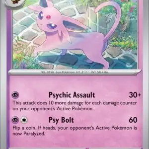 Karta Pokémon: Obsidian Flames - 086 - Espeon