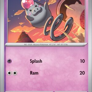 Karta Pokémon: Obsidian Flames - 090 - Spoink (Reverse Holo)