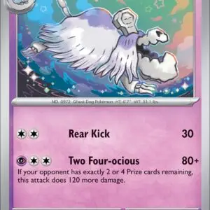 Karta Pokémon: Obsidian Flames - 101 - Houndstone