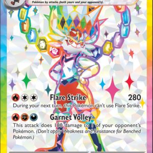 Karta Pokémon: Stellar Crown - 157 - Cinderace ex