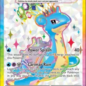 Karta Pokémon: Stellar Crown - 158 - Lapras ex