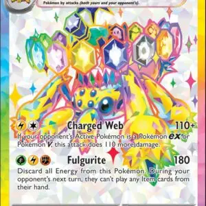 Karta Pokémon: Stellar Crown - 159 - Galvantula ex