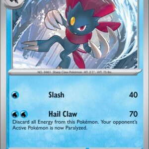 Karta Pokémon: Ascended Heroes - 045 - Weavile (Energy Reverse Holo)