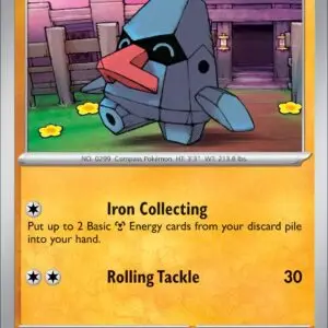 Karta Pokémon: Obsidian Flames - 107 - Nosepass (Reverse Holo)
