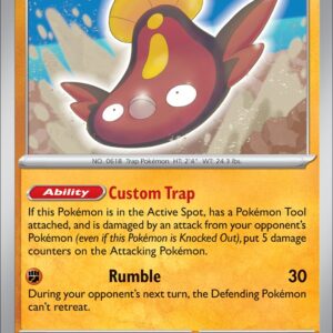 Karta Pokémon: Obsidian Flames - 112 - Stunfisk (Reverse Holo)