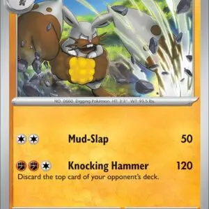 Karta Pokémon: Obsidian Flames - 113 - Diggersby (Reverse Holo)