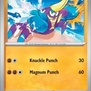 Karta Pokémon: Obsidian Flames - 114 - Crabrawler (Reverse Holo)