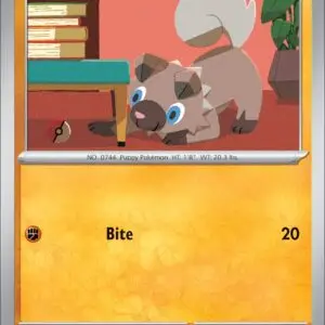 Karta Pokémon: Obsidian Flames - 116 - Rockruff