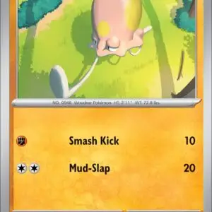 Karta Pokémon: Obsidian Flames - 118 - Toedscool (Reverse Holo)