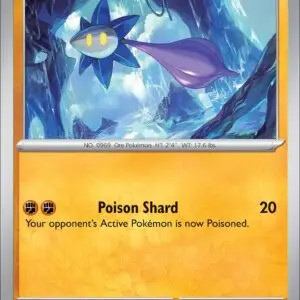 Karta Pokémon: Obsidian Flames - 122 - Glimmet (Reverse Holo)