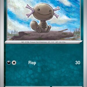 Karta Pokémon: Obsidian Flames - 127 - Paldean Wooper (Reverse Holo)