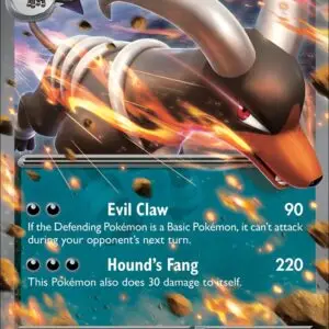 Karta Pokémon: Obsidian Flames - 134 - Houndoom ex