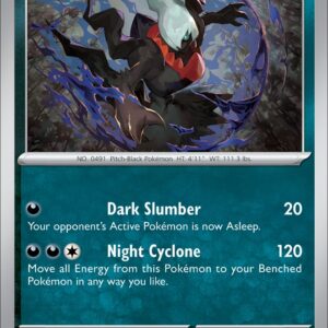 Karta Pokémon: Obsidian Flames - 136 - Darkrai (Reverse Holo)