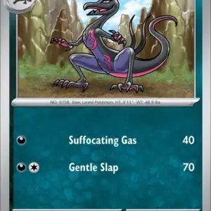 Karta Pokémon: Obsidian Flames - 140 - Salazzle (Reverse Holo)