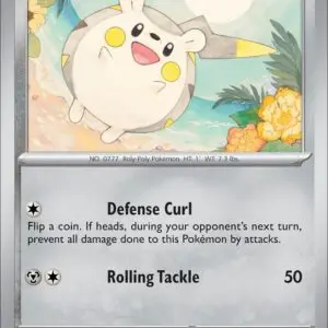 Karta Pokémon: Obsidian Flames - 151 - Togedemaru