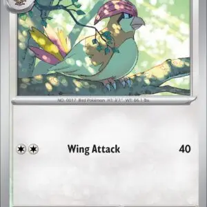 Karta Pokémon: Obsidian Flames - 163 - Pidgeotto (Reverse Holo)