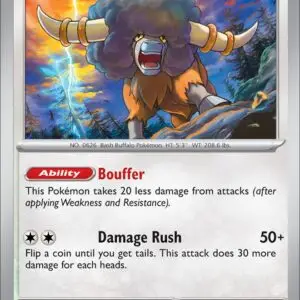 Karta Pokémon: Obsidian Flames - 174 - Bouffalant (Reverse Holo)