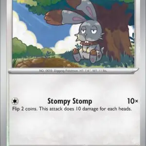 Karta Pokémon: Obsidian Flames - 175 - Bunnelby (Reverse Holo)