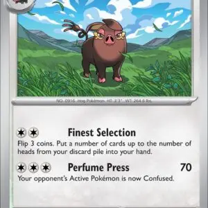 Karta Pokémon: Obsidian Flames - 184 - Oinkologne (Reverse Holo)
