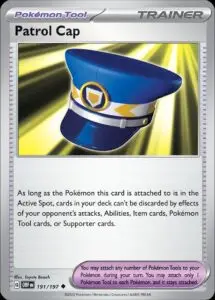 Karta Pokémon: Obsidian Flames - 191 - Patrol Cap (Reverse Holo)
