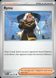 Karta Pokémon: Obsidian Flames - 194 - Ryme