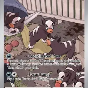 Karta Pokémon: Obsidian Flames - 204 - Houndour