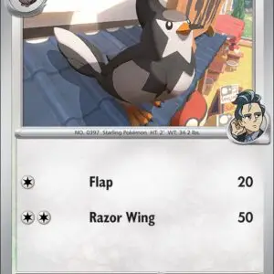 Karta Pokémon: Ascended Heroes - 169 - Larry's Staravia (Energy Reverse Holo)