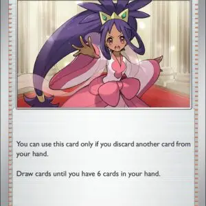 Karta Pokémon: Ascended Heroes - 190 - Iris's Fighting Spirit (Reverse Holo)