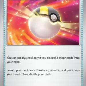 Karta Pokémon: Ascended Heroes - 213 - Ultra Ball (Reverse Holo)