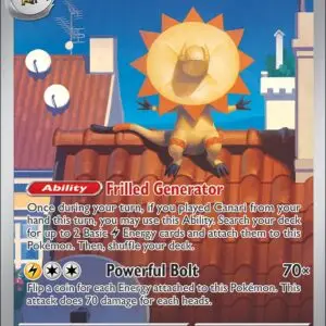 Karta Pokémon: Ascended Heroes - 229 - Heliolisk