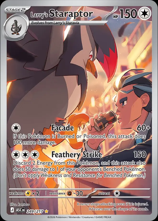 Karta Pokémon: Ascended Heroes - 249 - Larry's Staraptor