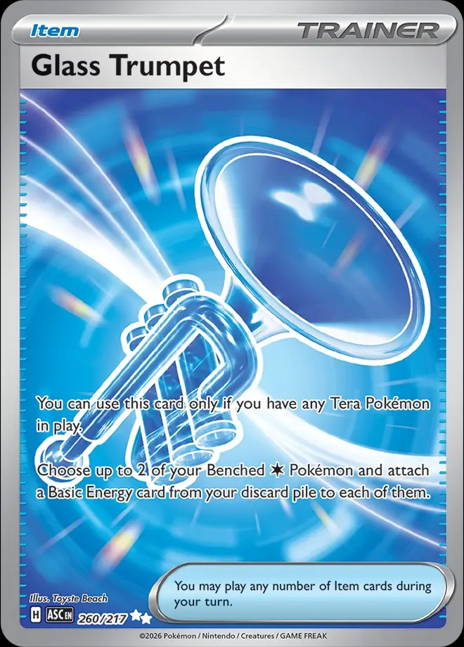 Karta Pokémon: Ascended Heroes - 260 - Glass Trumpet