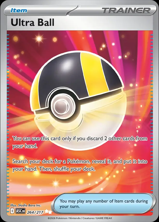 Karta Pokémon: Ascended Heroes - 264 - Ultra Ball