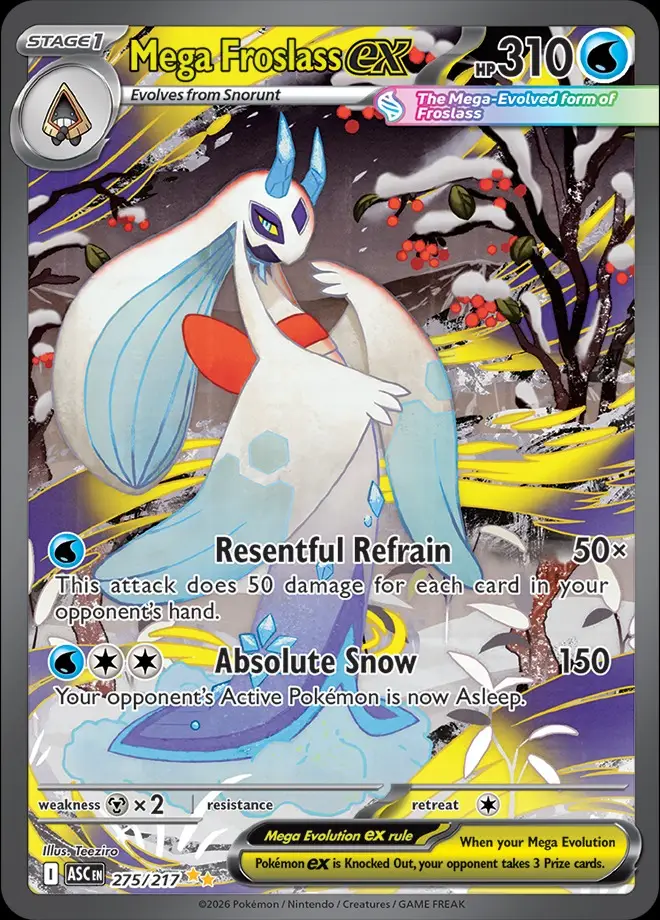 Karta Pokémon: Ascended Heroes - 275 - Mega Froslass