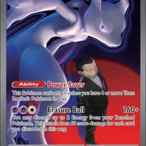 Karta Pokémon: Ascended Heroes - 281 - Team Rocket's Mewtwo