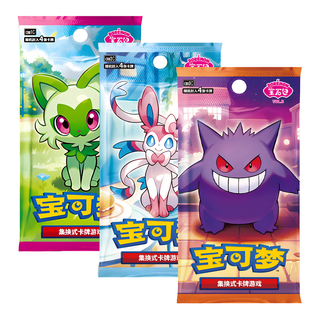 Pokémon TCG: Gem Pack Badge Set Chiński - obrazek 2