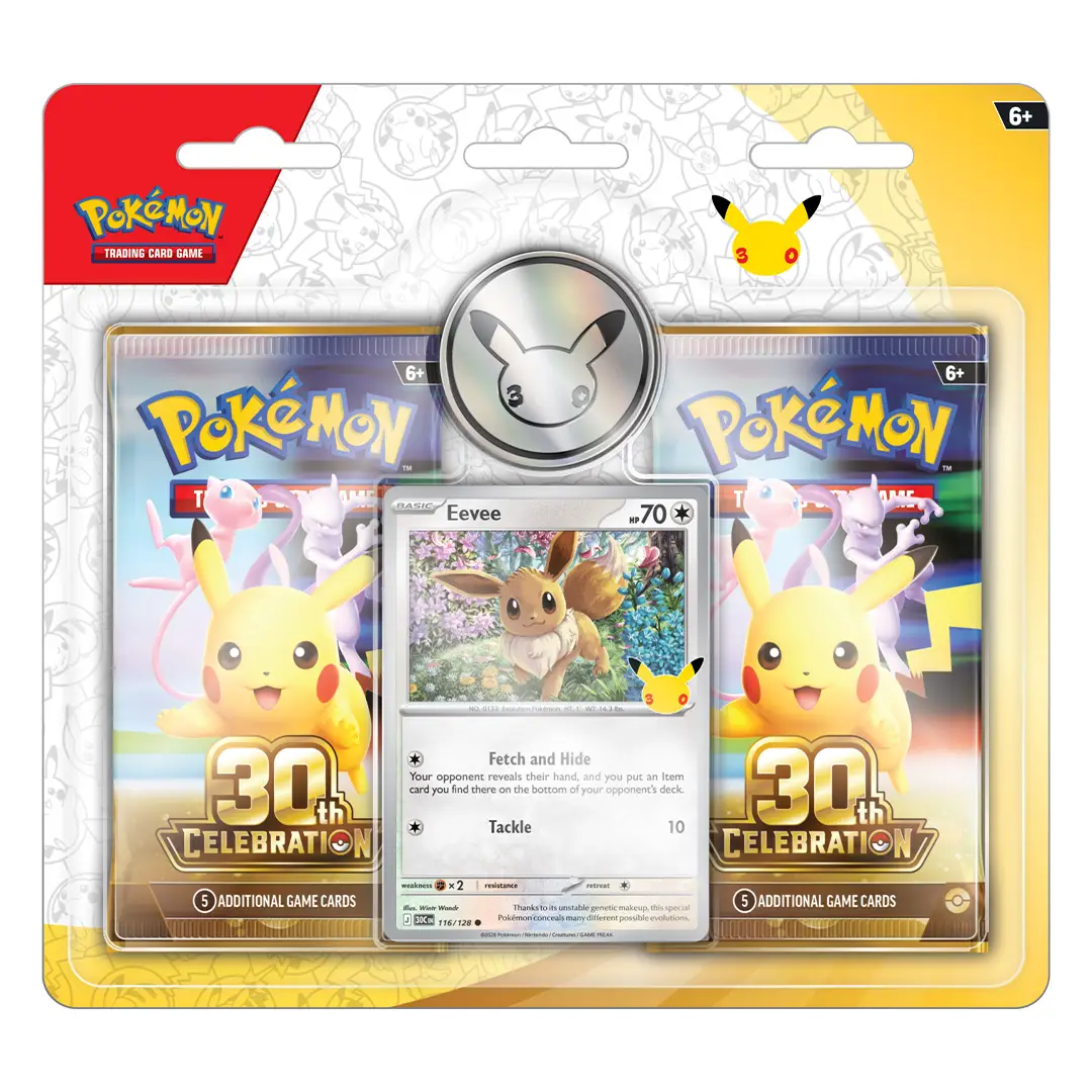 Pokémon TCG: 30th Celebration - 2-Pack Blister