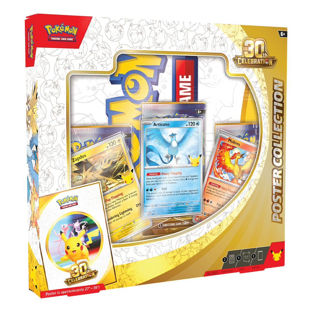 Pokémon TCG: 30th Celebration - Poster Collection
