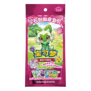 Pokémon TCG: Gem Pack Badge Set Chiński